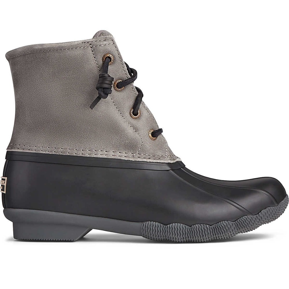 Sperry® (Women's SIZE 5.5) Saltwater Duck Boot‎ in Grey - $110